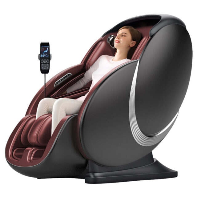 Ergonomic 3D Massage Chair for Full-Body Comfort