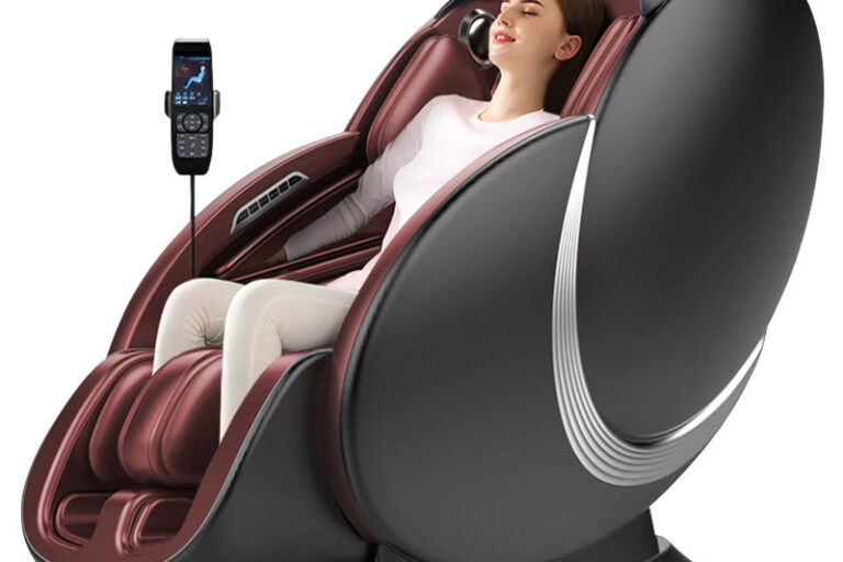 Ergonomic 3D Massage Chair for Full-Body Comfort