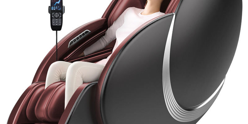 Ergonomic 3D Massage Chair for Full-Body Comfort