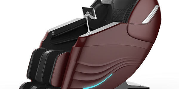 Luxury SL track massage chair with back heating for ergonomic comfort