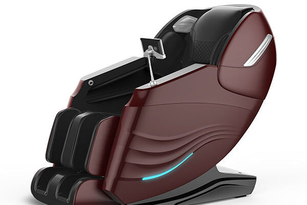 Heated SL track massage chair for home, spa, and office wellness (8) Luxury SL track massage chair with back heating for ergonomic comfort