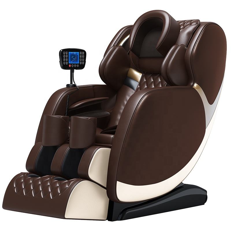 Luxury 4D SL Track Massage Chair Supplier – Full-Body Relaxation (5) Full-Body Relaxing 4D SL Track Massage Chair for Home & Spa