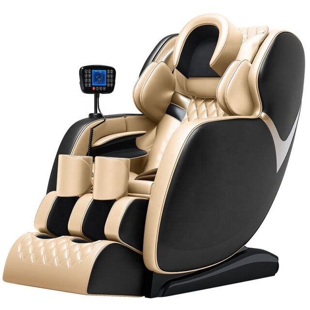 Full-Body Relaxing 4D SL Track Massage Chair for Home & Spa