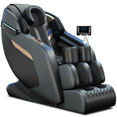 Luxury 4D SL Track Massage Chair with Zero-Gravity for Home & Spa