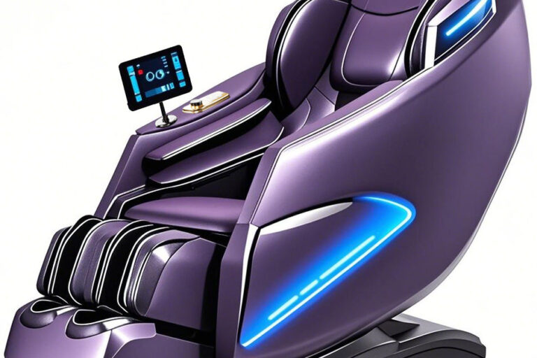 Luxury Custom Zero Gravity AI Voice-Control Heated 4D Massage Chair (5) Custom full-body zero gravity AI voice control heated 4D massage chair