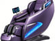Custom full-body zero gravity AI voice control heated 4D massage chair