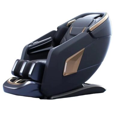 Premium luxury heated zero gravity 4D massage chair with shiatsu rollers