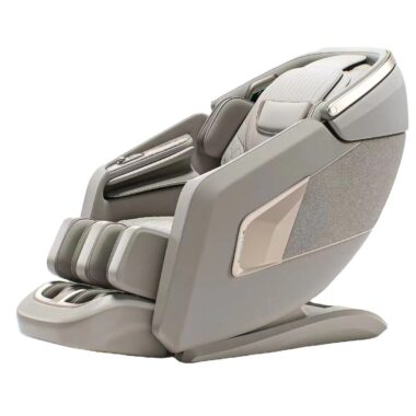 Premium luxury heated zero gravity 4D massage chair with shiatsu rollers
