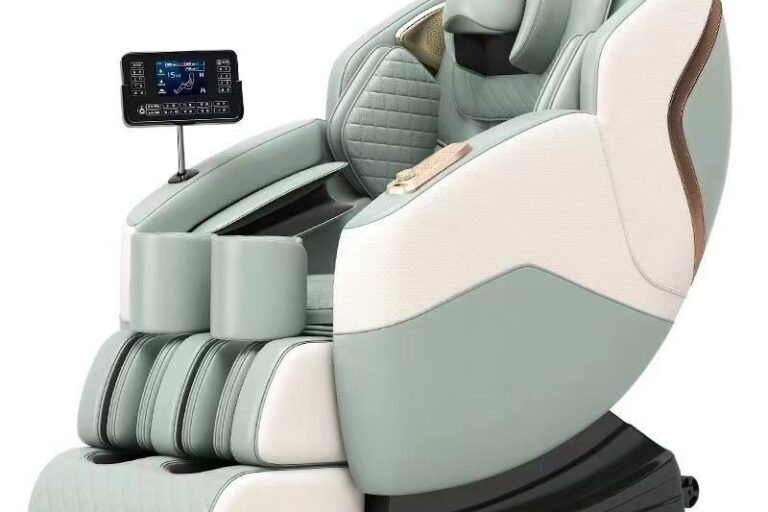 Modern Smart 4D SL Track Massage Chair for Relaxation and Therapy (2) Best-Selling Luxury 4D SL Track Massage Chair with Smart Controls
