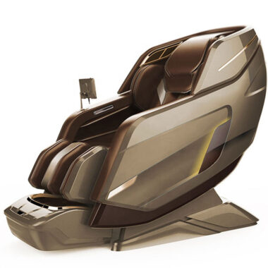 Luxury 4D Shiatsu SL Track Massage Chair with Full Body Relaxation and Heating