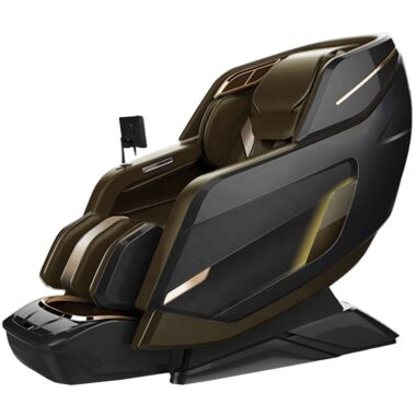 Luxury 4D Shiatsu SL Track Massage Chair with Full Body Relaxation and Heating