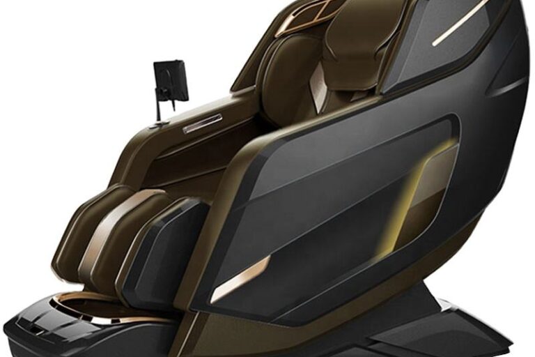 Premium 4D Shiatsu SL Track Massage Chair for Home, Spa, and Office (5) Luxury 4D Shiatsu SL Track Massage Chair with Full Body Relaxation and Heating