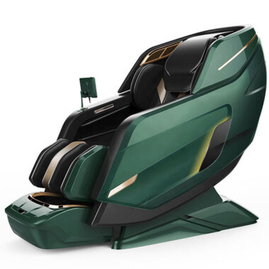 Luxury 4D Shiatsu SL Track Massage Chair with Full Body Relaxation and Heating