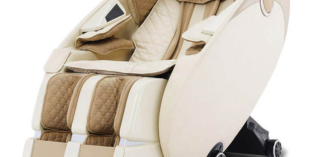 Luxury full body shiatsu space-saving massage chair for office use