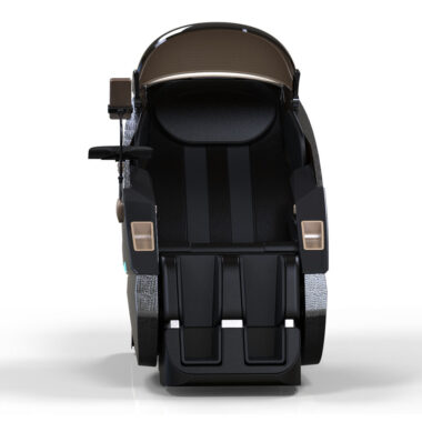 Custom full stretch back heating space-saving massage chair for office and home