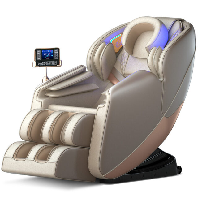 Factory direct rolling foot massage space-saving massage chair with smart remote