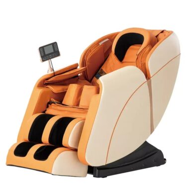 Factory direct rolling foot massage space-saving massage chair with smart remote