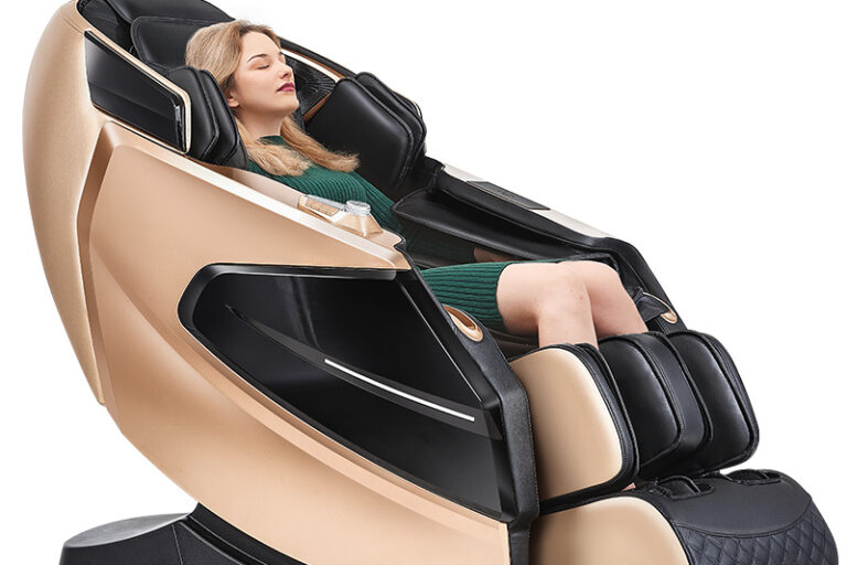 Luxury Shiatsu Full-Body SL Track Massage Chair