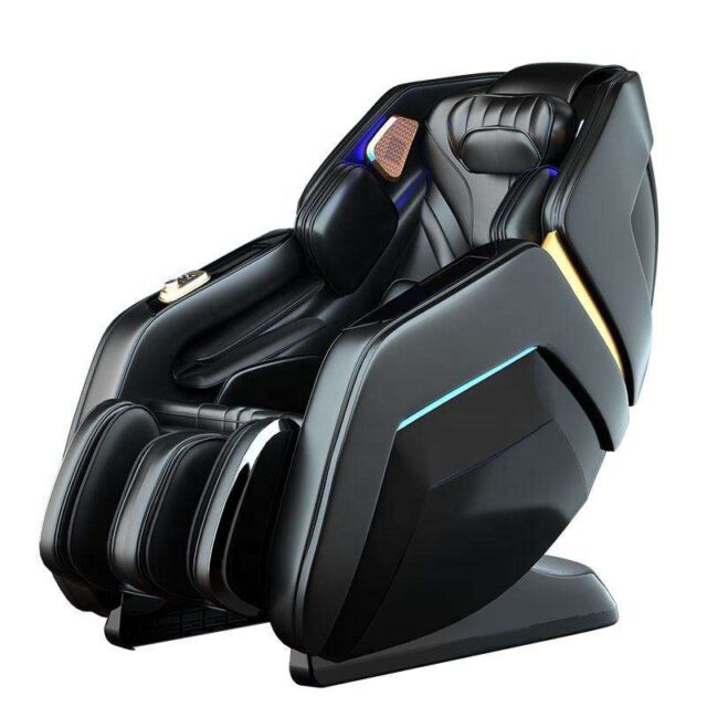 High-quality smart luxury zero gravity 4D massage chair with shiatsu rollers