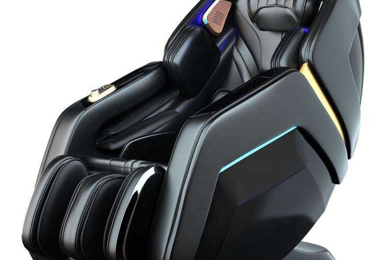 High-quality smart luxury zero gravity 4D massage chair with shiatsu rollers