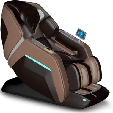 High-quality smart luxury zero gravity 4D massage chair with shiatsu rollers