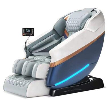 Ergonomic space-saving massage chair for office workers and seniors