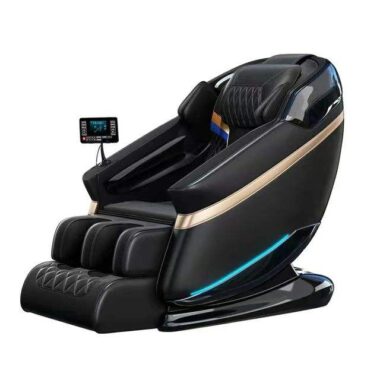 Ergonomic space-saving massage chair for office workers and seniors