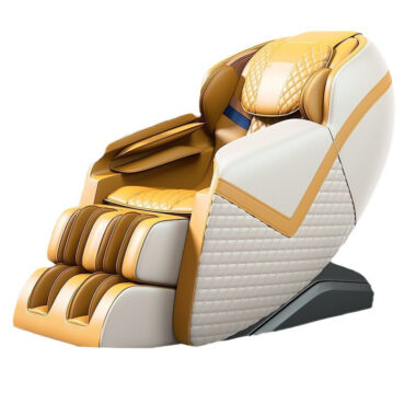 Ergonomic space-saving massage chair for office workers and seniors