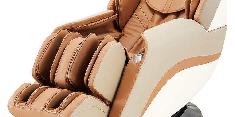 Ergonomic space-saving massage chair for office workers and seniors