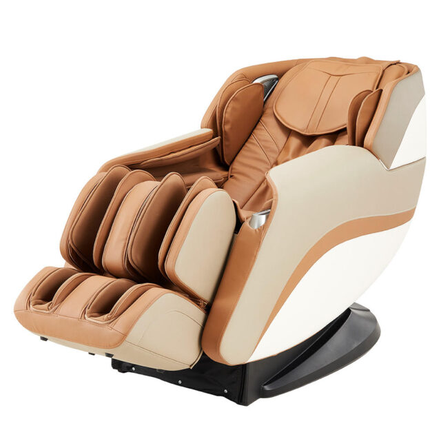 Ergonomic space-saving massage chair for office workers and seniors