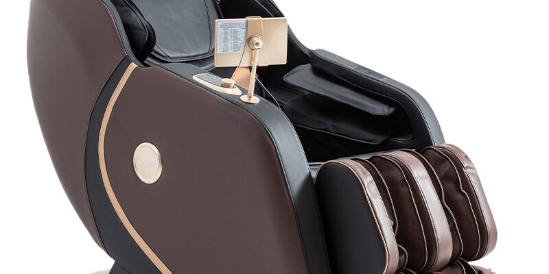 Luxury 4D Full-Body Zero Gravity Massage Chair with Heated Lumbar & Leg Massage